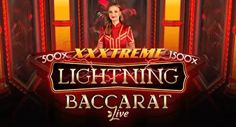 XXXtreme Lightning Baccarat live casino game at Rhino Casino